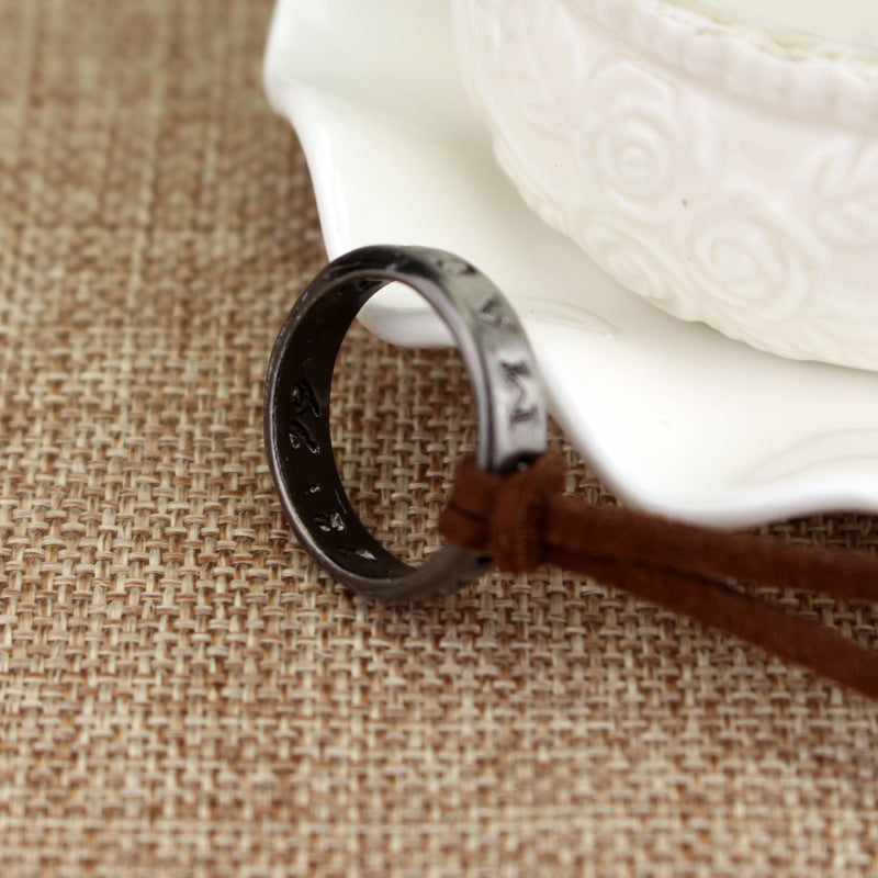 Wholesale Sea Area Four Movie Drake Ring Pendant Alloy Necklace